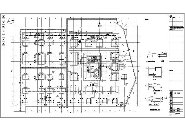 某地区18层框筒结构酒店建筑方案设计施工CAD图纸-图二
