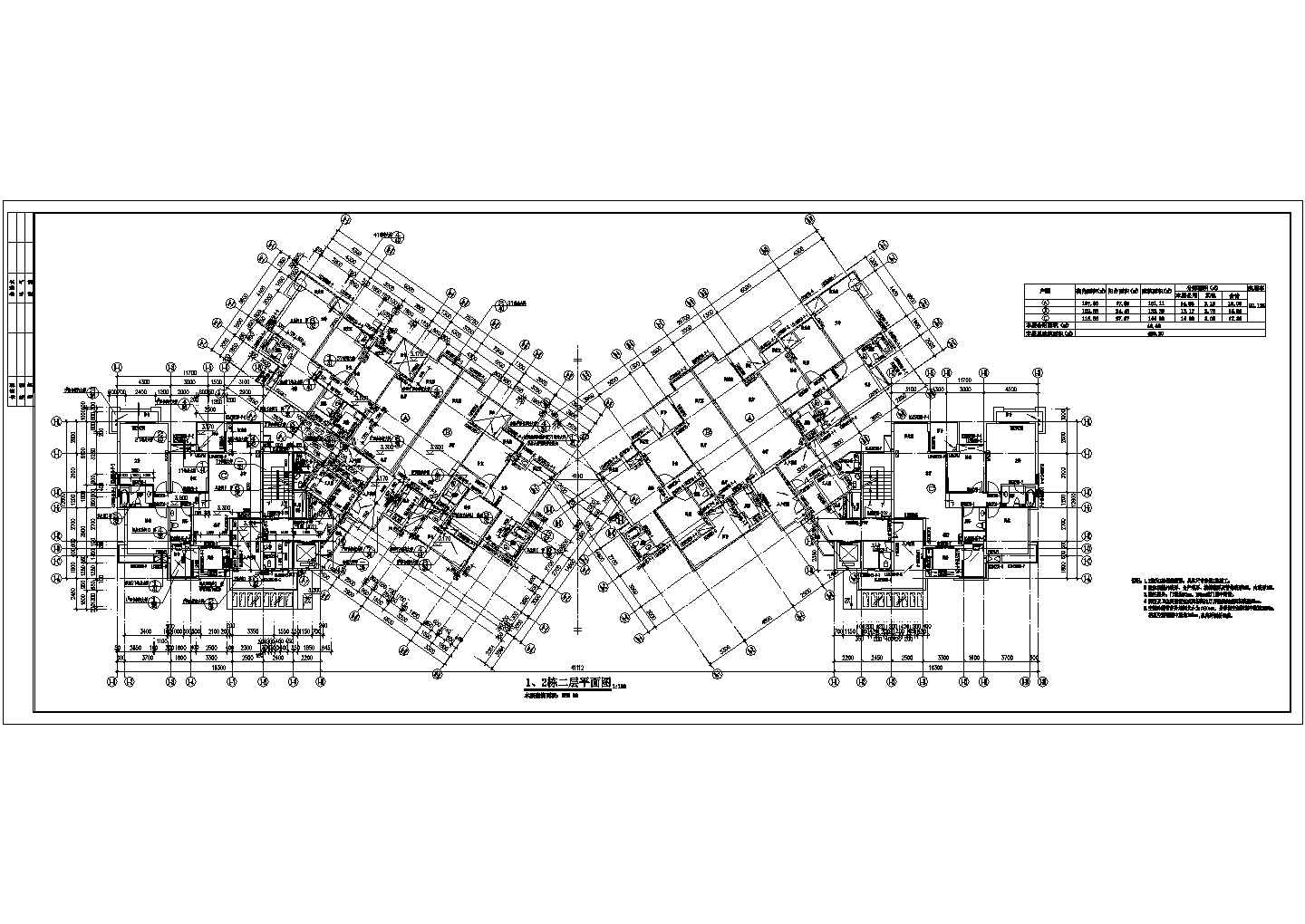 广州高层住宅建筑施工图