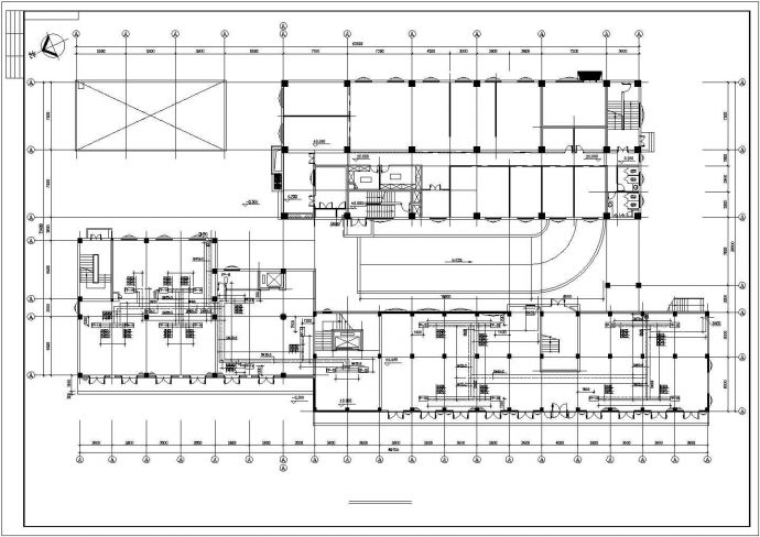 某标准娱乐城中央空调全套方案设计施工CAD图纸_图1