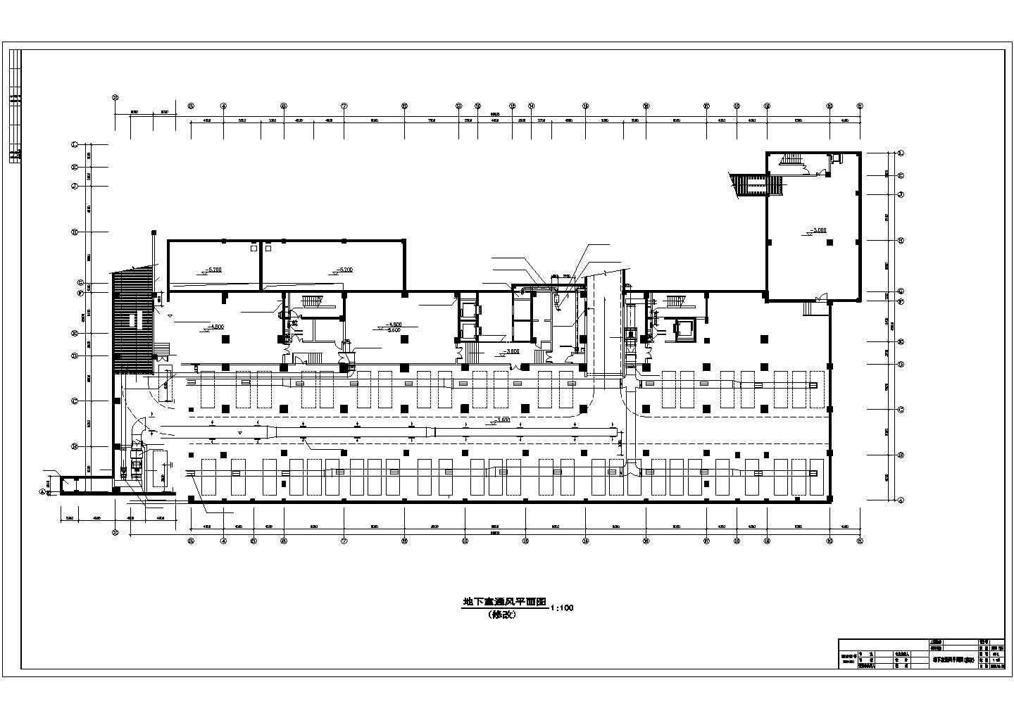 办公楼设计_某标准行政办公楼中央空调全套方案设计施工CAD图纸