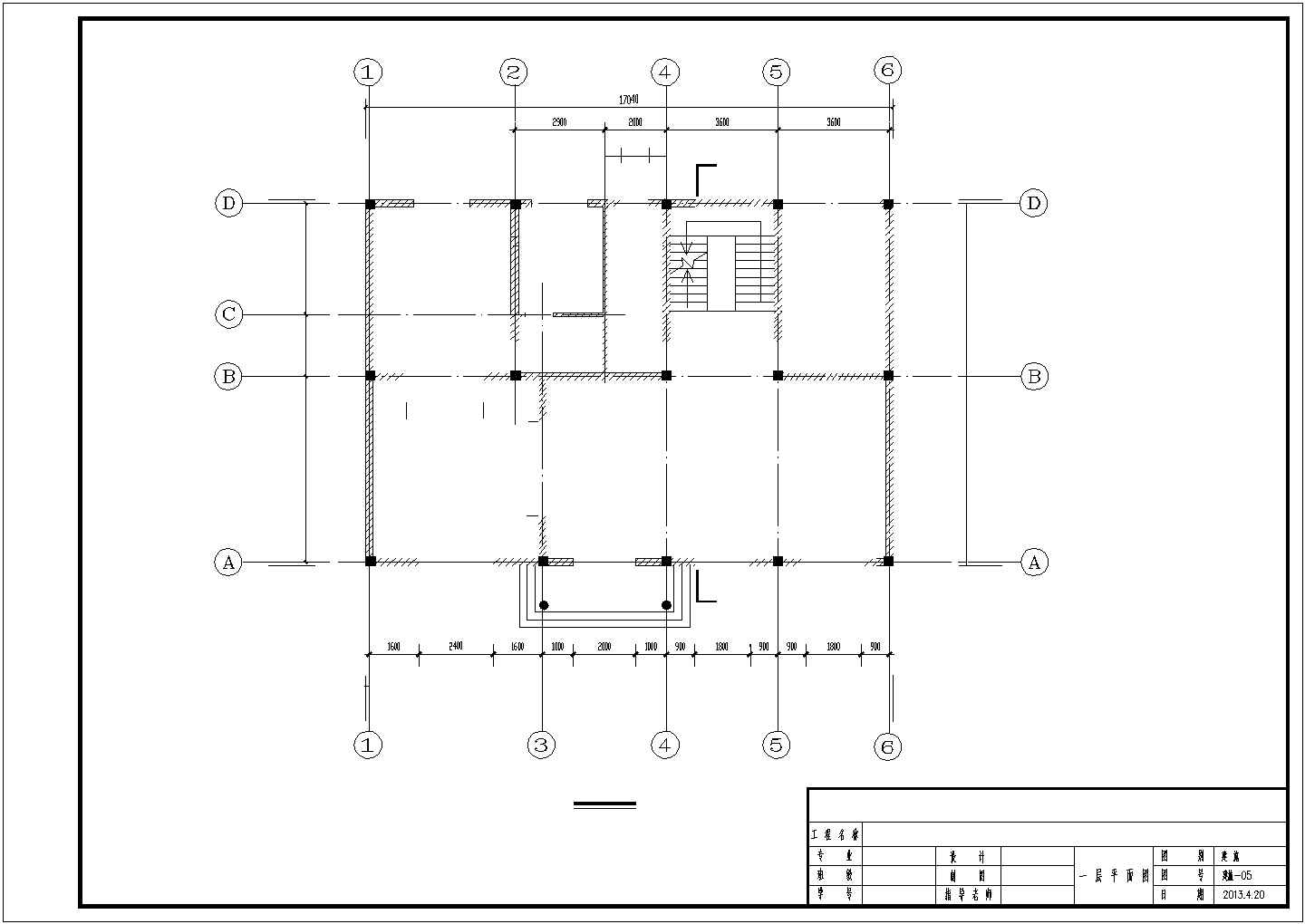 265平米2层砖混结构农村自建楼建筑设计CAD图纸（含地下层）