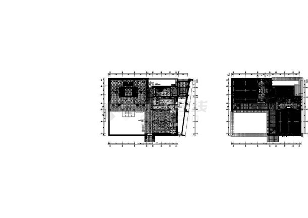 [云南]某地知名酒店装修工程全套强弱电竣工cad图（甲级设计院）-图一