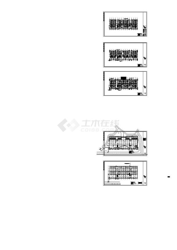 【浙江】某别墅项目全套电气施工设计cad图纸（含弱电系统图）-图二