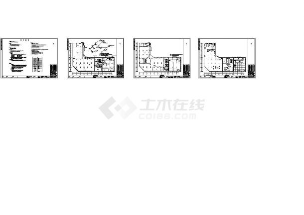 厂房设计_[宁波]某电子厂厂房全套给排水、消防设计竣工cad图纸-图二