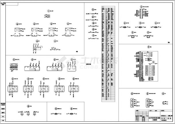 一洗煤厂变电所全套非常标准设计cad图纸-图一