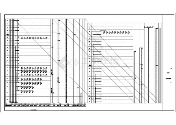 某超高层剪力墙结构住宅楼配电设计cad全套电气施工图（含设计说明，含弱电设计）-图二
