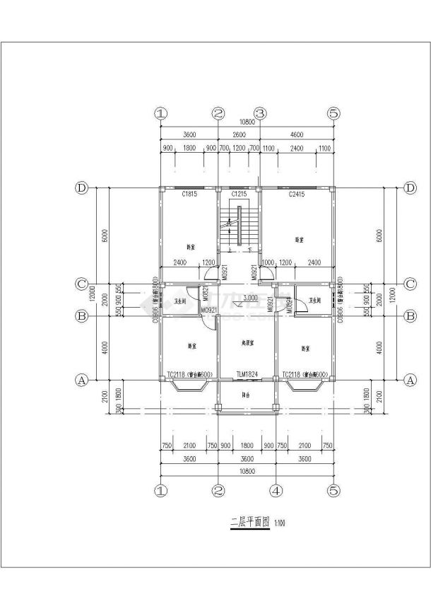 530平米四层框混结构单体别墅平立剖面设计CAD图纸（含效果图）-图一