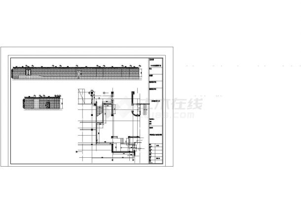 [杭州]外装修石材幕墙设计图（133张图纸旅游集散中心）cad图纸-图二