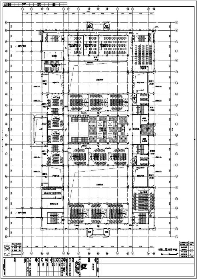 厦门大学翔安校区主楼群（1245#楼）初步设计文件汇总（给排水工程）cad图纸_图1