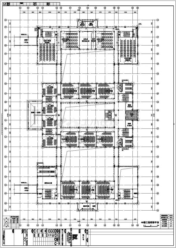 厦门大学翔安校区主楼群（1245#楼）初步设计文件汇总（给排水工程）cad图纸-图二