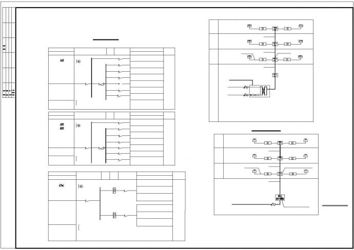 某三层双拼别墅电气节能设计CAD图_图1
