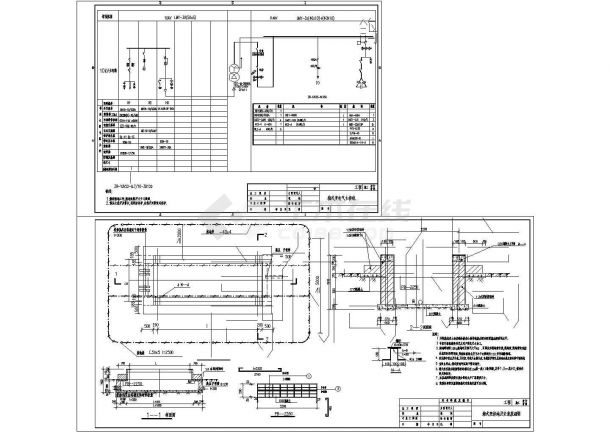250kVA欧式箱变电气主接线全套设计cad图纸-图二