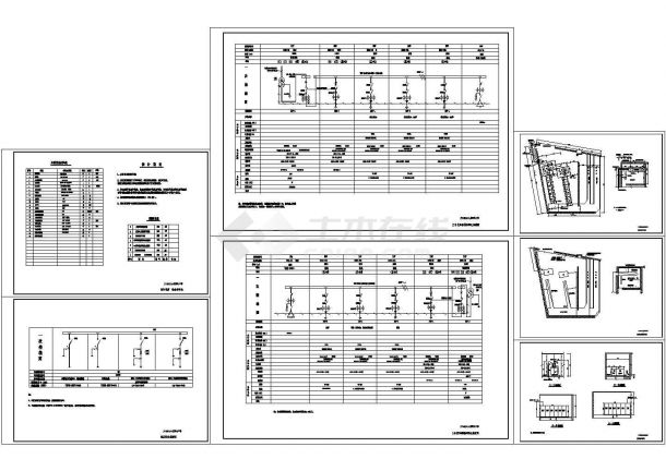 2x1600kVA1#变压器低压配电系统设计cad图纸-图一