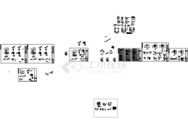 某建筑楼梯间改造加固施工图-图一