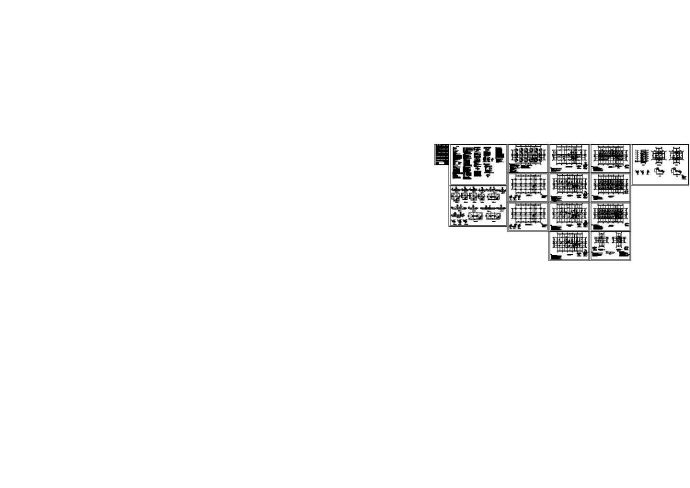 四层宾馆框架结构施工CAD设计图_图1
