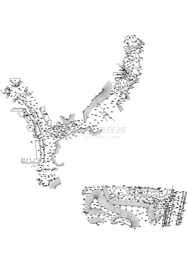[湖南]市政道路雨水排水施工图（绘图细致）-图一