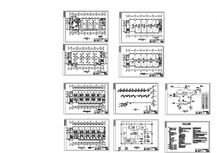 某综合楼空调与制冷工程设计与设计计算报告书_图1