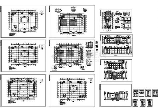  A complete set of CAD drawings designed for a shopping mall in Taiyuan, Shanxi - Figure 1