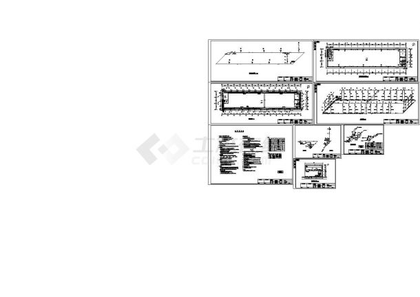 厂房设计_某厂房采暖及给排水消防设计图.-图一