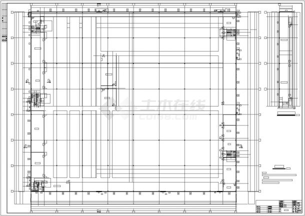 [山东]钢排架及局部钢框架汽车发动机厂结构施工图（含建筑图 ）-图二