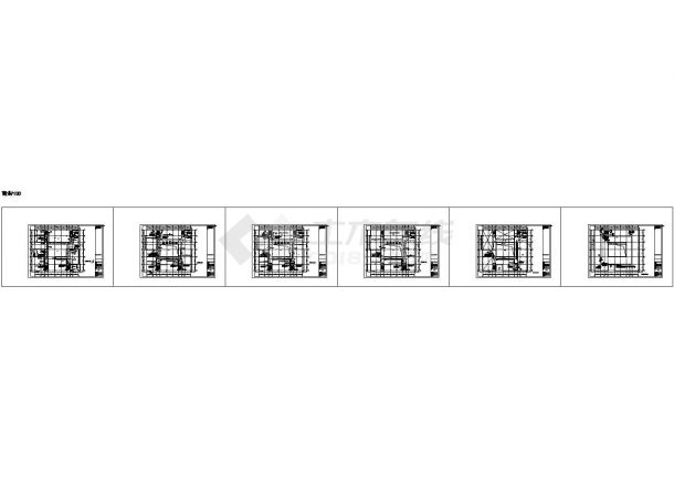 办公楼设计_9292㎡地上五层办公楼弱电全套施工图纸-图二