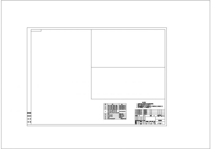 杭州某立体车库钢结构外框架及节点cad图纸设计_图1