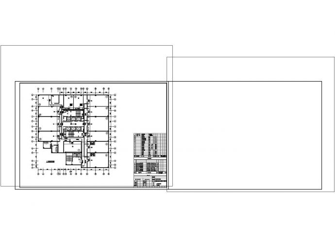 办公楼设计_商场办公楼空调通风系统设计施工cad非常标准图纸_图1
