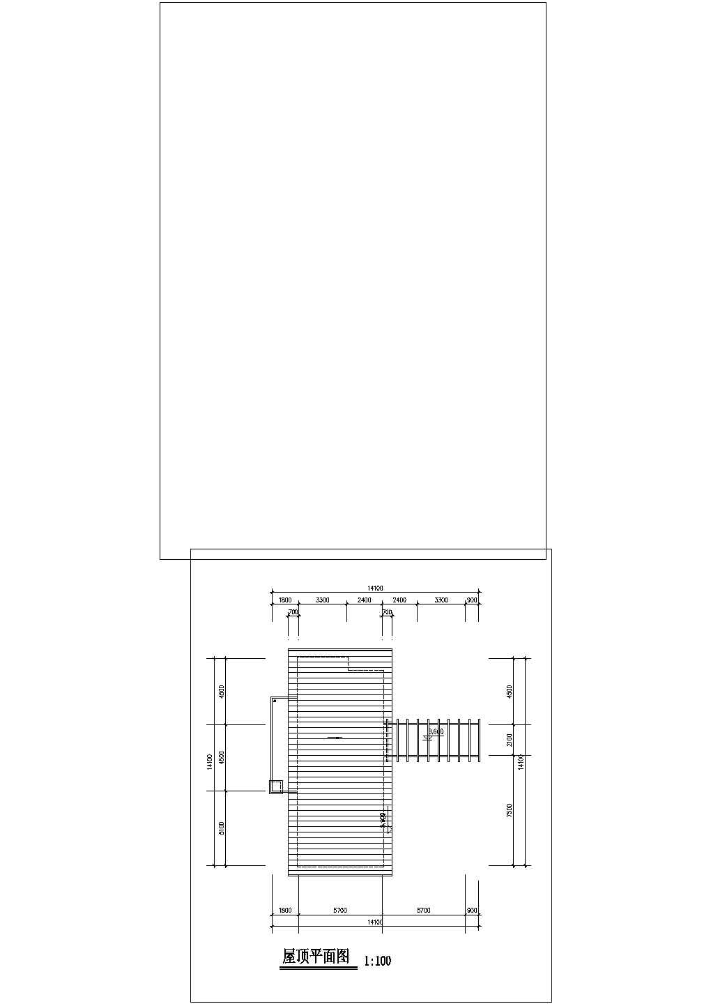 独栋三层现代风格别墅建筑设计施工图