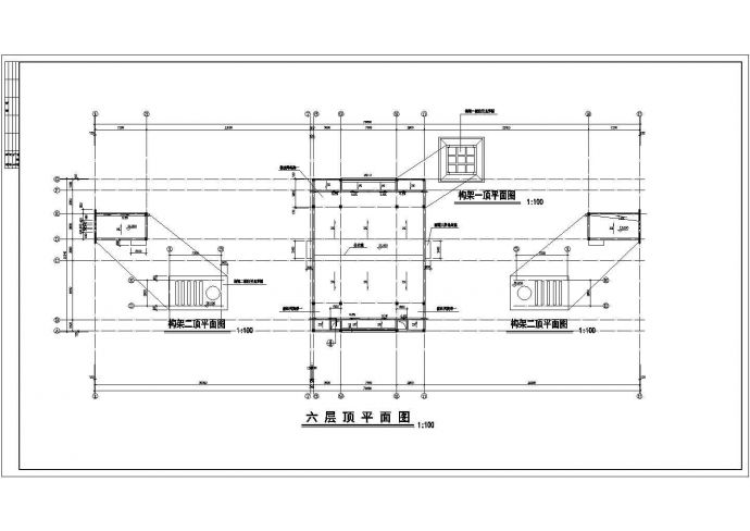 一所学校的中学综合实验楼建筑施工图_图1