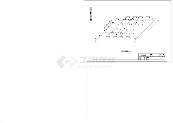 四层小型商场空调系统cad图纸设计-图二