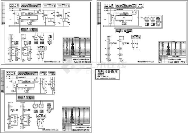某标准型92DZ1双电源两台消火栓泵电气系统原理设计CAD图纸-图一