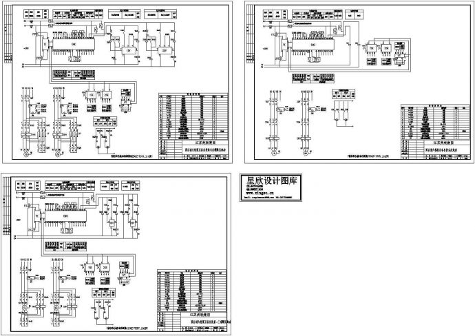 某标准型92DZ1双电源两台消火栓泵电气系统原理设计CAD图纸_图1