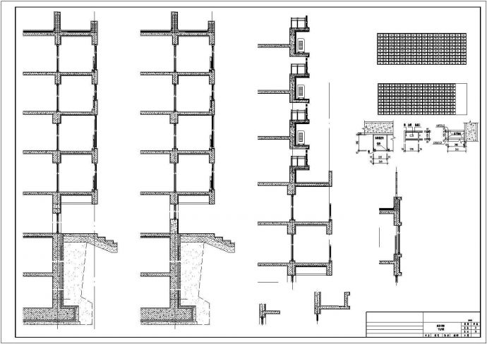 28层现代风格单体住宅建筑施工图（含效果图）_图1