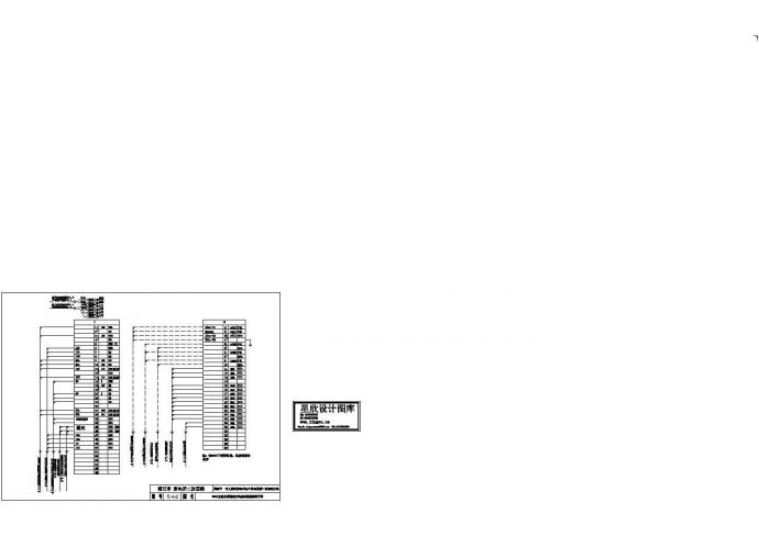 某标准型35kV主进负荷隔离开关控制箱电气系统原理设计CAD图纸_图1