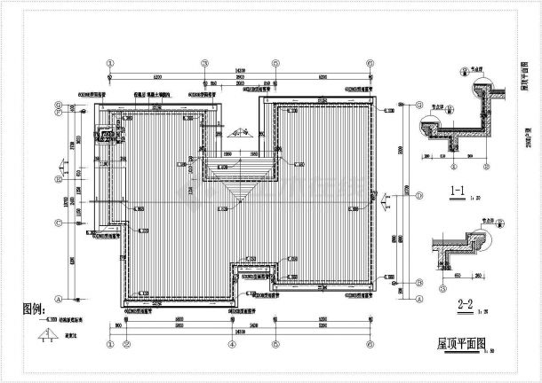 某二层带地下层砖混结构高级别墅设计cad全套建筑方案图（甲级院设计）-图一