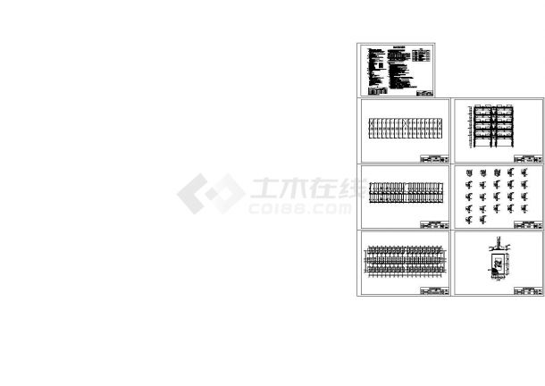 土木工程毕业设计_五层框架结构教学楼毕业设计图纸（含结构设计、建筑设计、计算书、毕业答辩）-图二