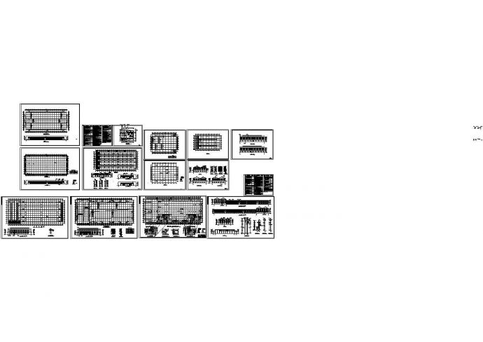 厂房设计_钢结构厂房的设计图纸（CAD，15张图纸）_图1