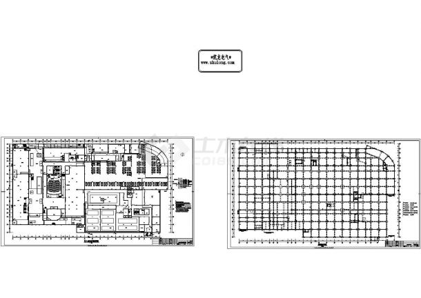 31550㎡知名美术馆全套电气施工图纸-图一