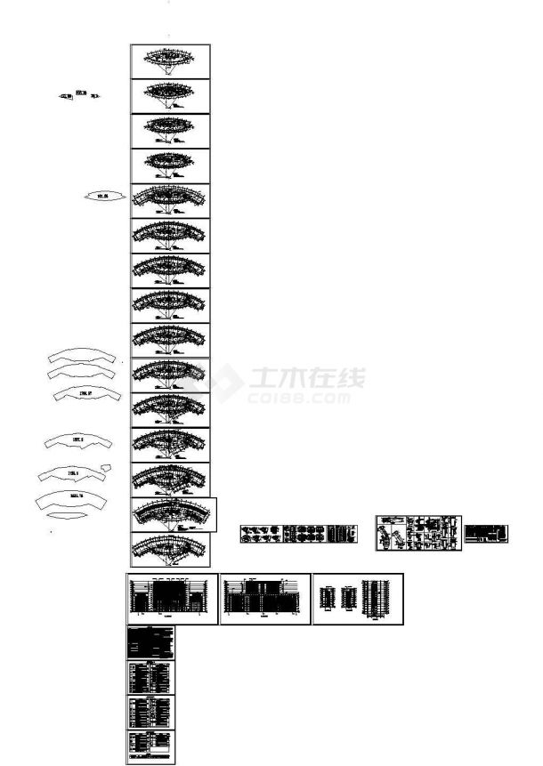 [马鞍山]某工业园区企业服务大楼建筑施工图纸-图一