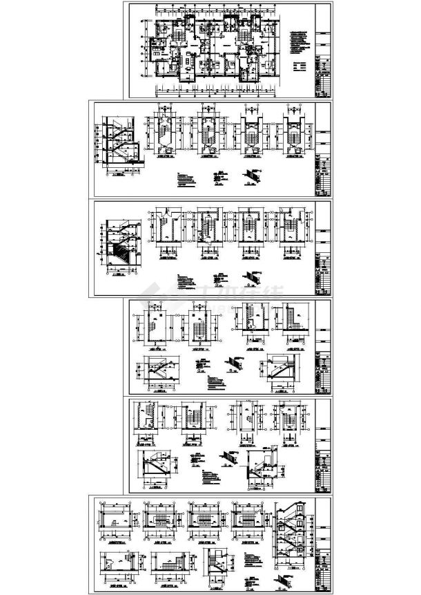 [锦州]某六层商住楼建筑施工图设计-图一
