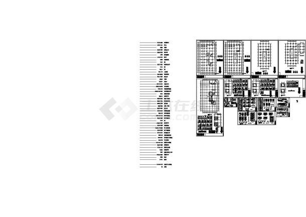 [江苏]框架核心筒结构住宅楼结构施工图（甲级设计院19层）-图二