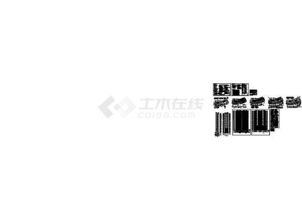 某三十二层一梯四户连塔建筑施工图（8号楼）-图一