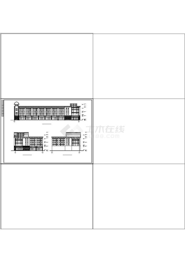 【毕业设计】2677.9平 连云港渔业公司办公楼施工组织设计（含建筑结构图，横道图，施工平面布置图）-图一