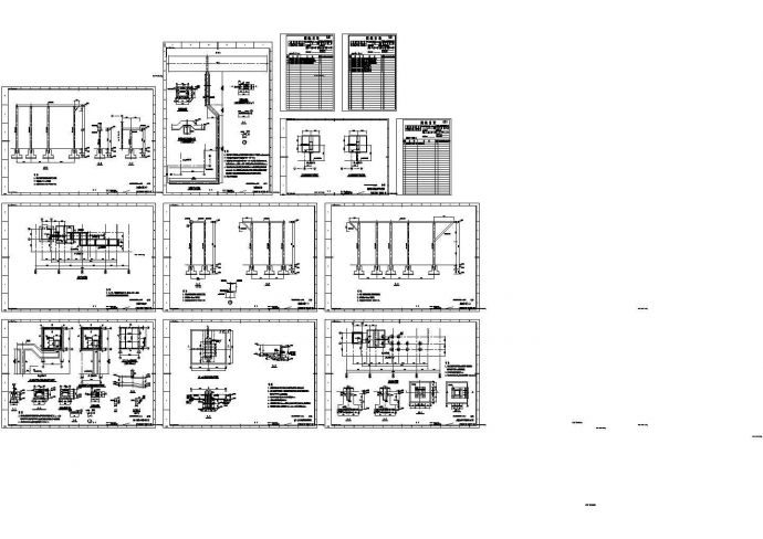 某配电工程开关站设计cad全套电气施工图（标注详细）_图1