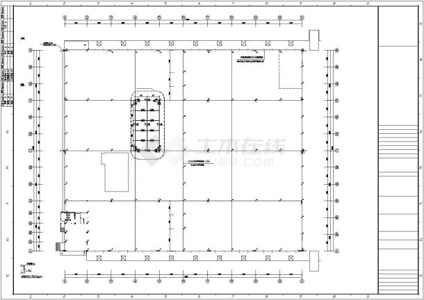 厂房设计_知名厂家厂房电气施工图-图一