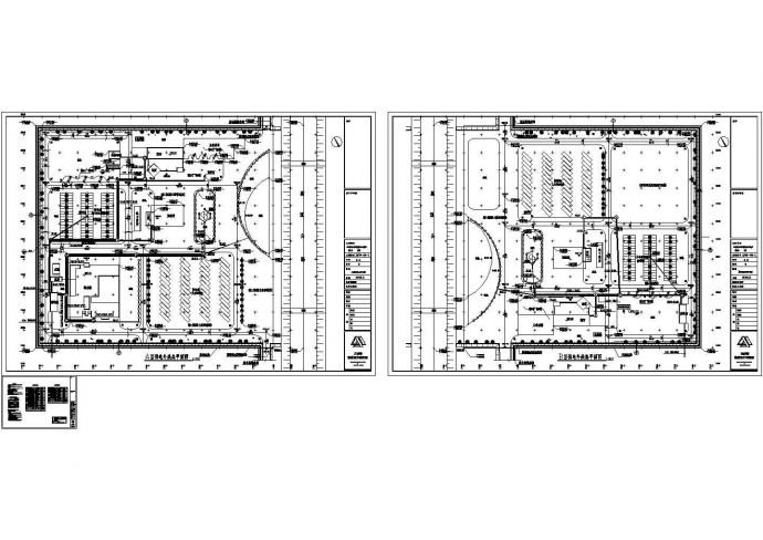 哈尔滨某小区供电外线总平面设计CAD施工图_图1