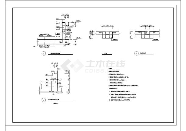 某别墅楼游泳池建筑施工设计全套平面详图（含平面布置图）-图一