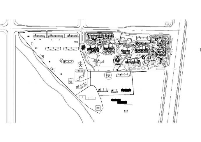 [北京]道路隔离带景观规划设计施工图设计图_图1