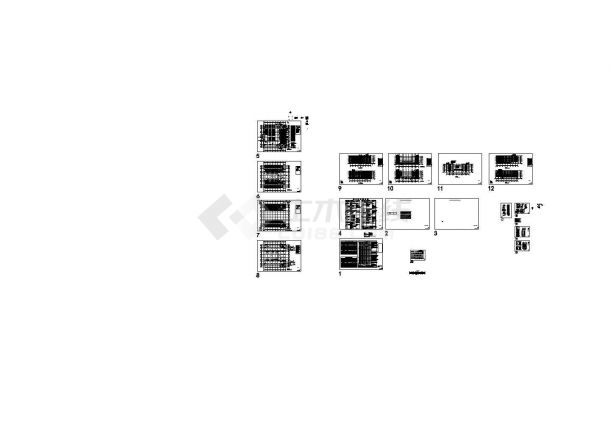 [四川]某地企业食堂宿舍楼强弱电施工设计图（15年最新设计 系统全面）-图一