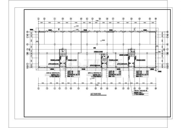 6层(1梯1户2户3单元)住宅楼水电施工图（含设计说明）-图一
